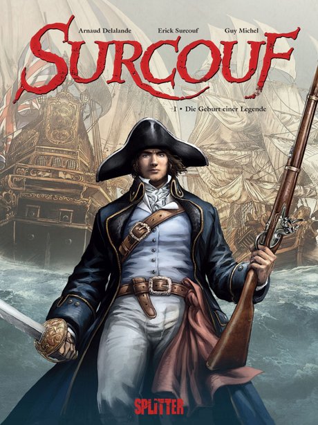Surcouf Comic Cover