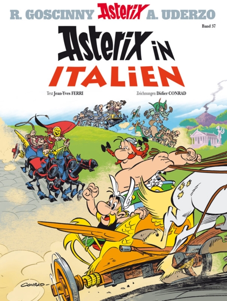 Asterix in Italien- Coverabbildung