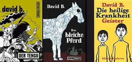 David B. Der Tengu Das bleiche Pferd Die heilige Krankheit Comic Graphic Novel