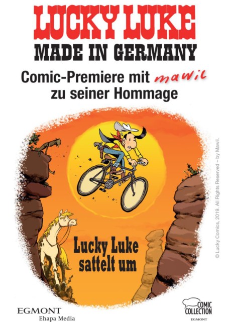Lucky Luke Release Party mit Mawil am 2. Mai 2019 in Berlin