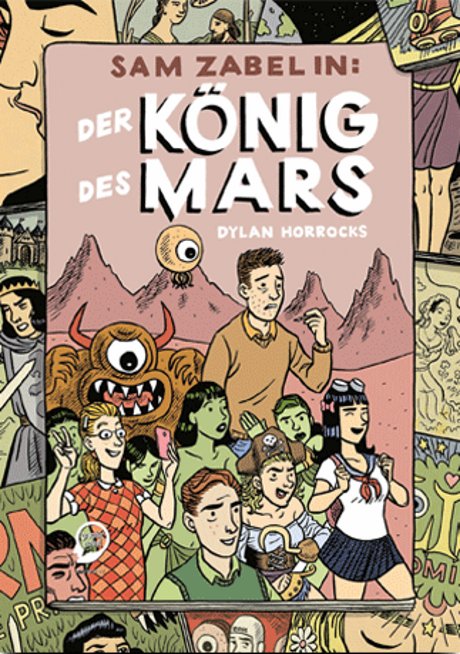 Sam Zabel in Der König des Mars Comic Graphic Novel