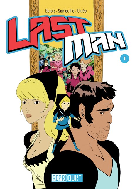 LastMan Comic Graphic Novel