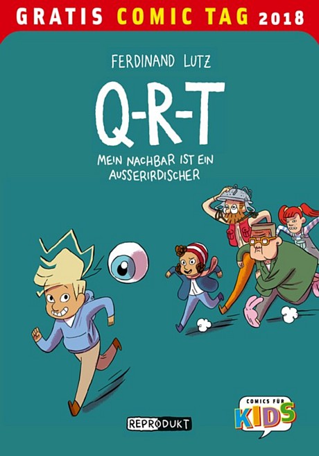 Q-R-T Gratis Comic Tag 2018
