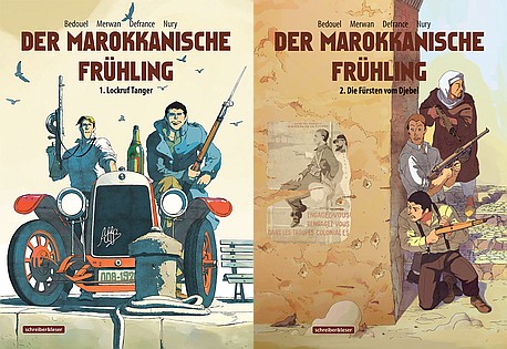 Der Marokkanische Frühling Comic Graphic Novel