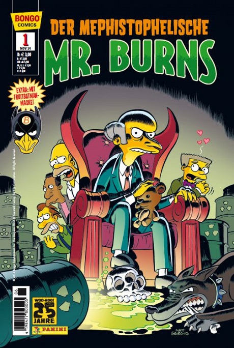 Panini Mr. Burns #1 Comic