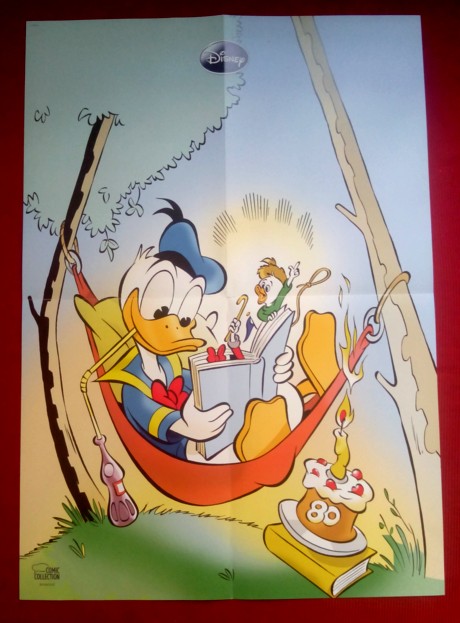  80 Jahre Donald Duck Poster 