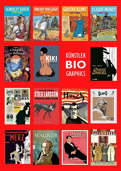 Künstlerbiografien Comic Graphic Novel