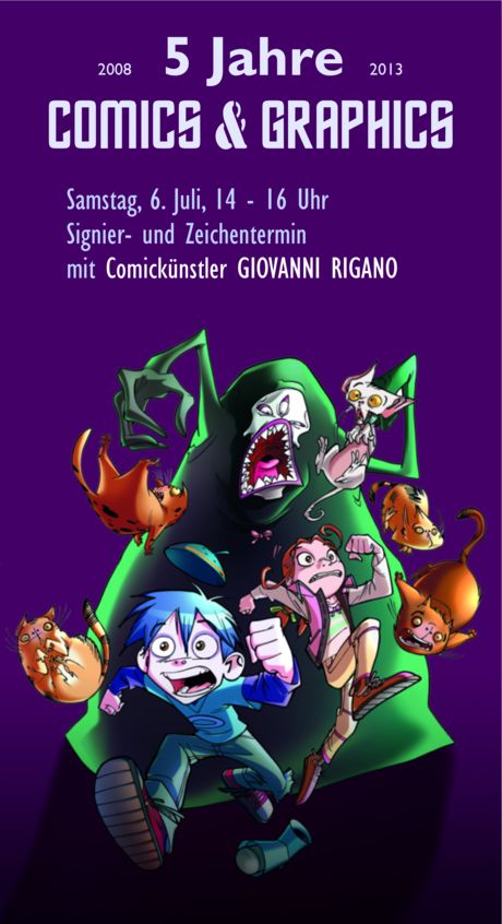 5 Jahre Comics & Graphics Signiertermin Rigano