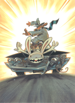 Sam and Max Kunstdruck - Surfin' The Highway